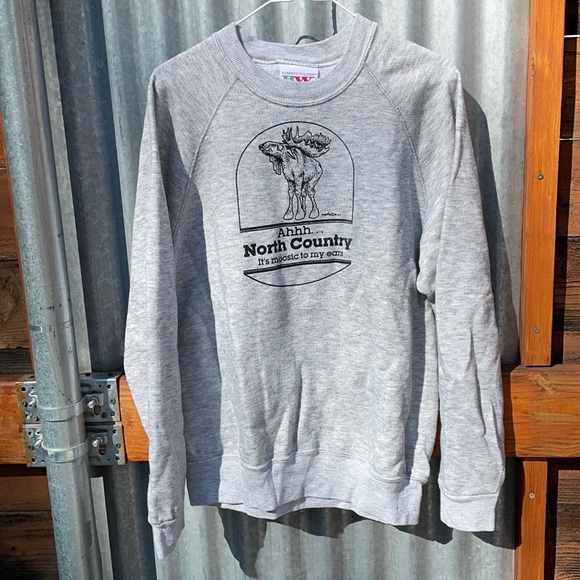 Bassett-Walker Other - Vtg "Moosic to my Ears" Crewneck Sweatshirt